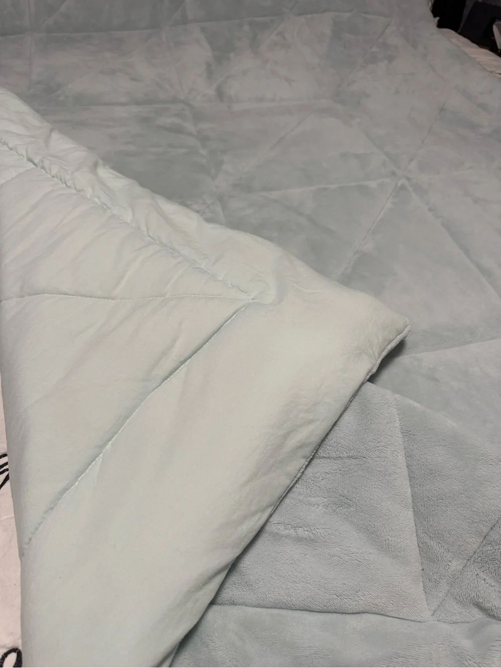 UGG Light Mint Plush Comforter